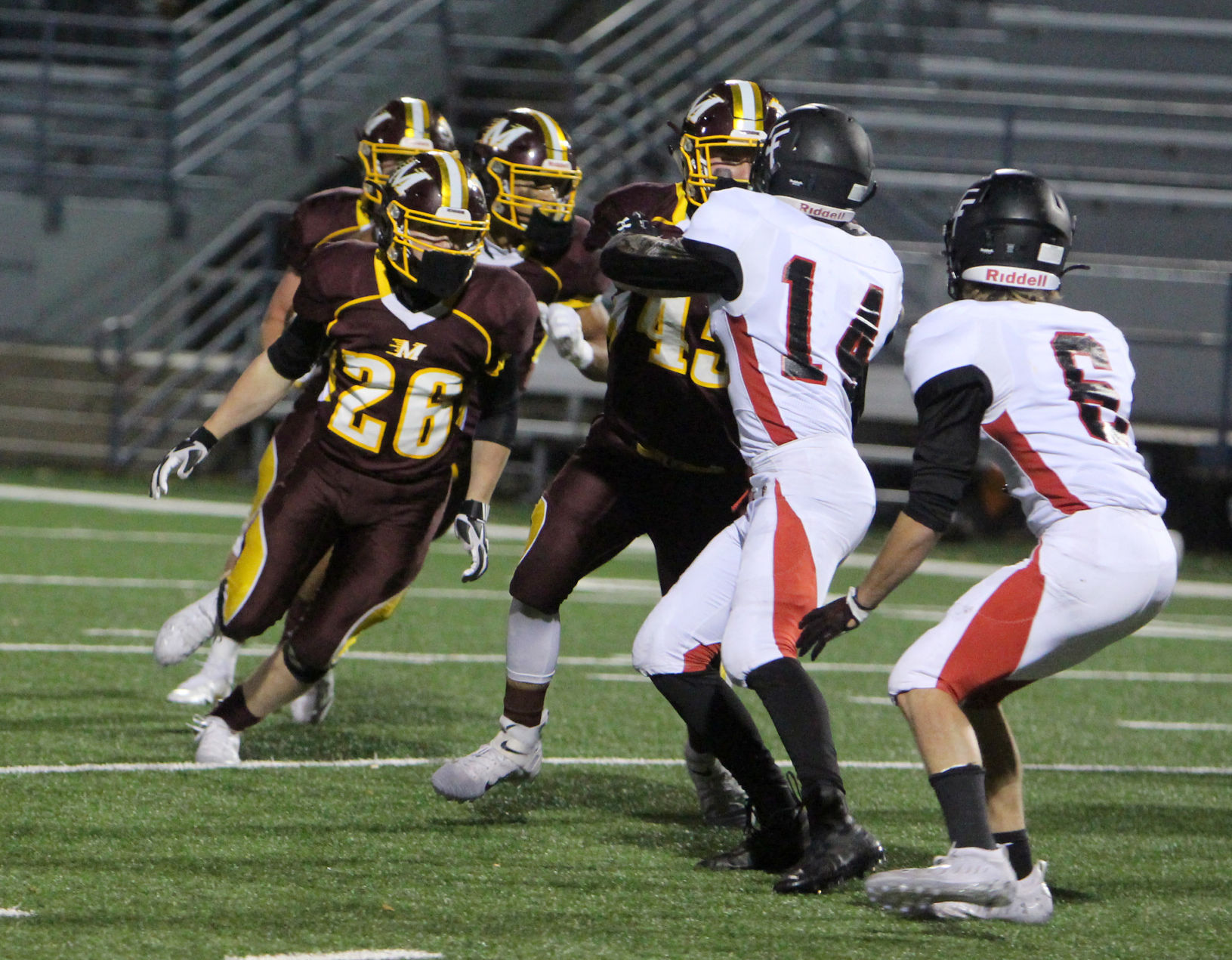 Chi-Hi at Menomonie football 10-16-20